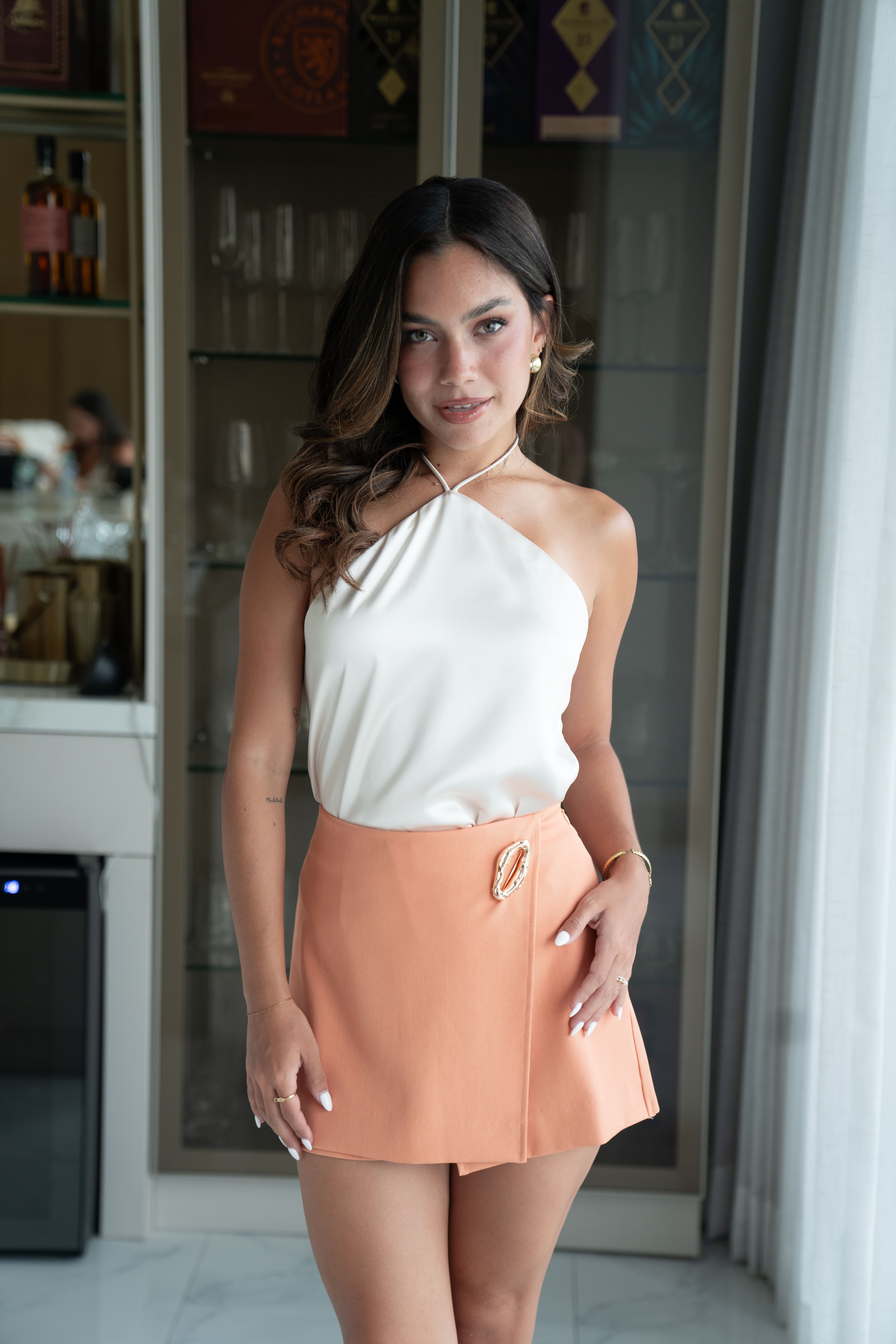 Blusa Muse Halter
